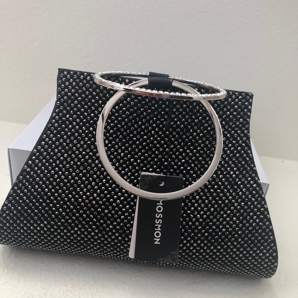 Women’s crystal wrist evening bag - Picture 4 of 4